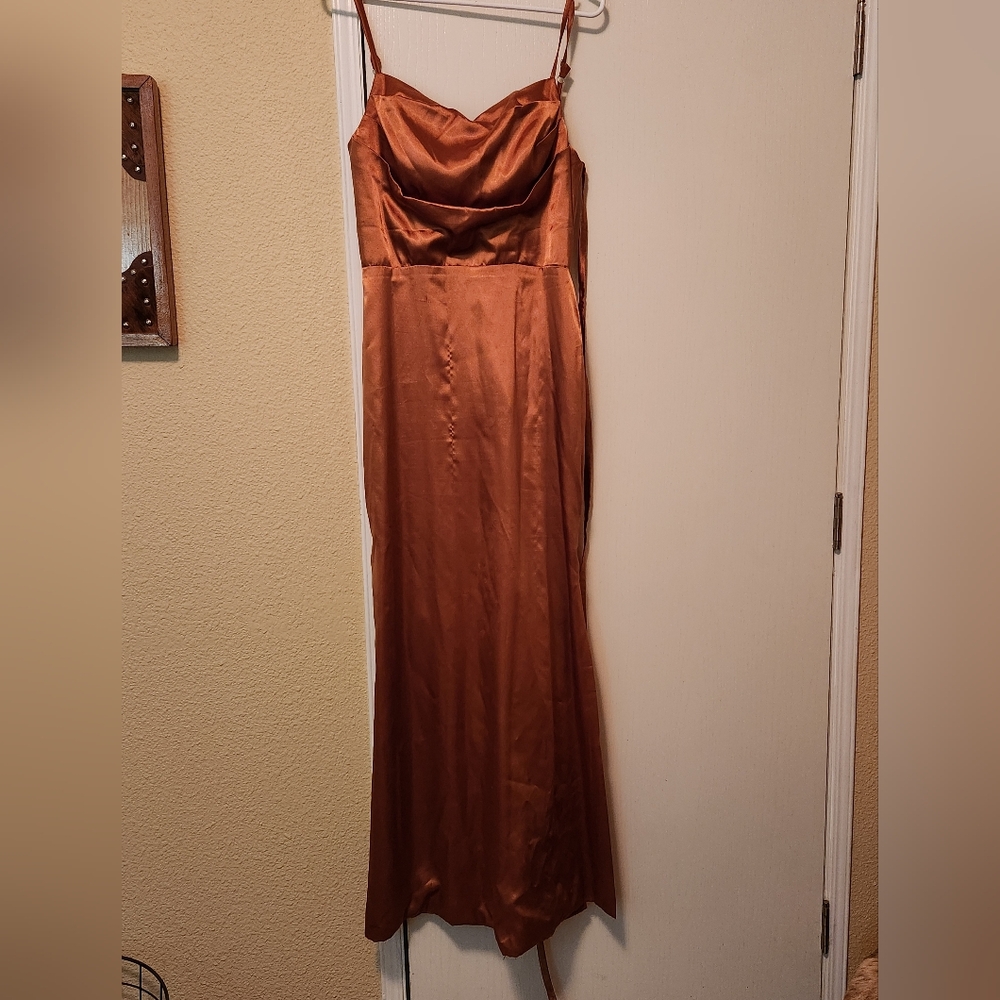 Orange Dress